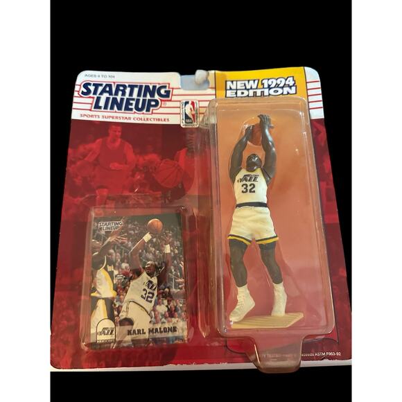 Starting Lineup Karl Malone Utah Jazz 1994 Vintage - Picture 1 of 4